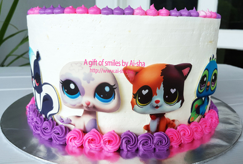 Birthday cake Littlest Pet Shop
