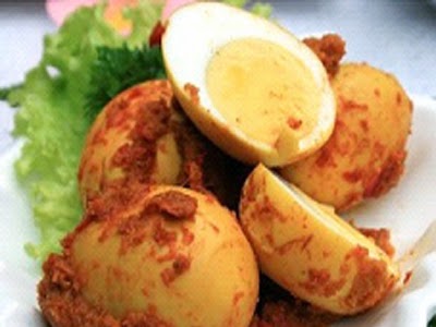 Even Base Cooked Egg Basic Balinese Cooked Eggs with Balinese Taste