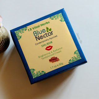 Blue Nectar Shubhr Ayurvedic Sandalwood Brightening and Radiance Cream Review, Price, Availability