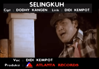Lirik Lagu Selingkuh - Didi Kempot