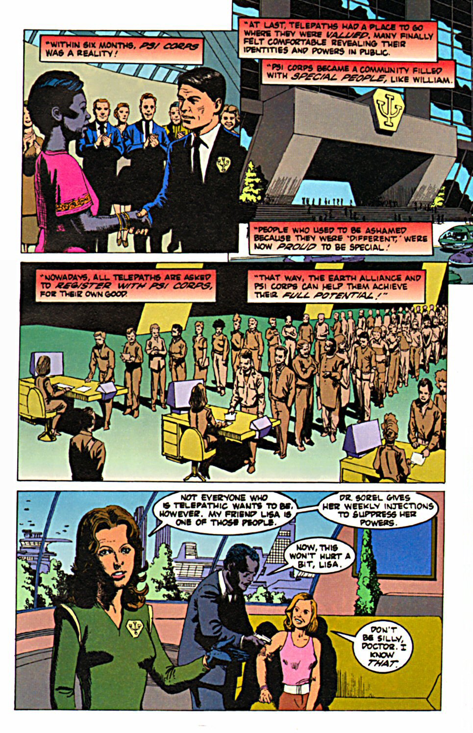 Read online Babylon 5 (1995) comic -  Issue #11 - 13