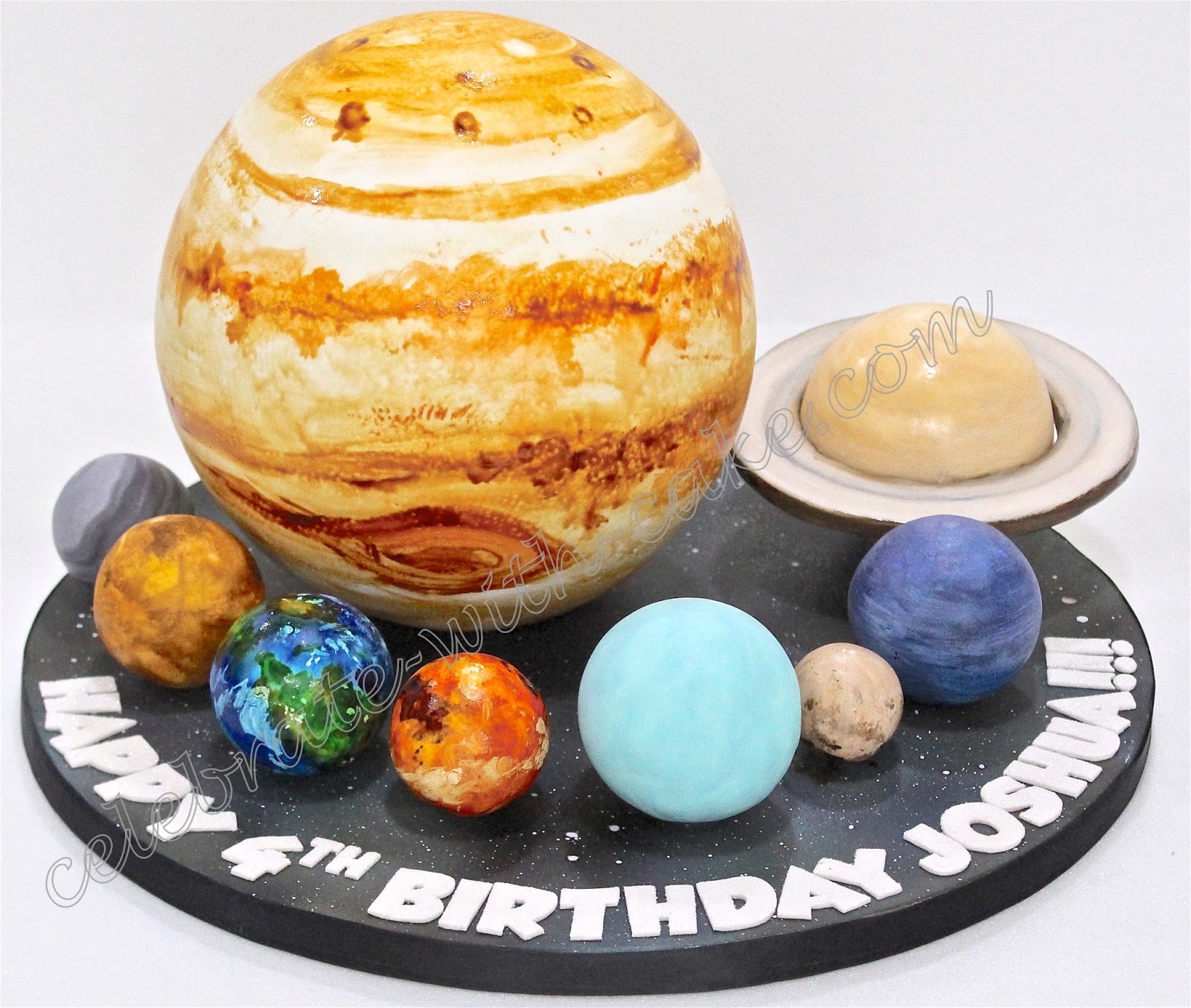 Celebrate with Cake! Solar System featuring Jupiter Cake