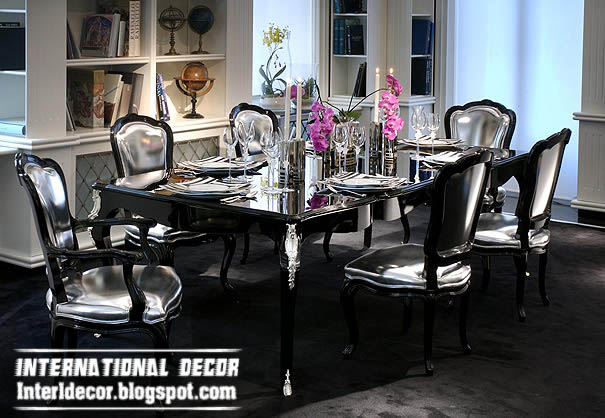 Black Mirrored Dining Room Table Black Mirrored Dining Room Table
