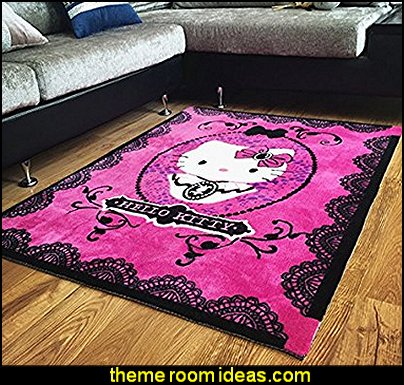 Hello Kitty Area Rugs Cute Cartoon Bedroom Carpet Handmade Hello Kitty Area Rugs Cute Cartoon Bedroom Carpet Handmade