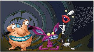 Nickalive On This Day In 1994 ahh Real Monsters Premiered On Nickelodeon