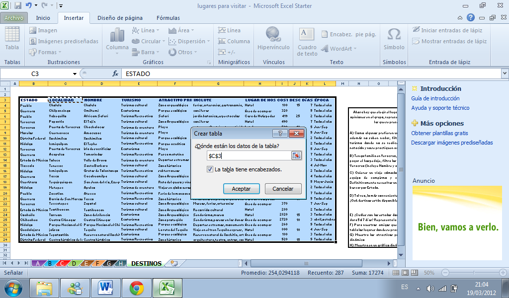 tablas, graficas y consultas Tablas y Graficas Dinamicas (excel)