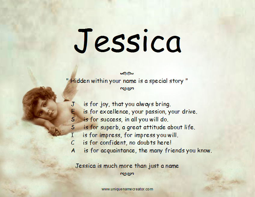 Jessica name Name Jessica
