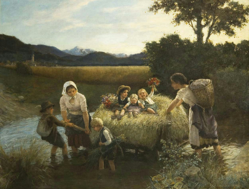 CarolArt Paintings and Video Carl von Bergen (18531933) German painter