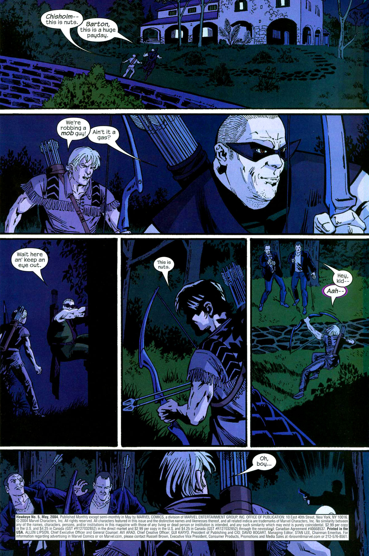 Hawkeye (2003) Issue #5 #5 - English 2 Hawkeye (2003) Issue #5 #5 - English 2