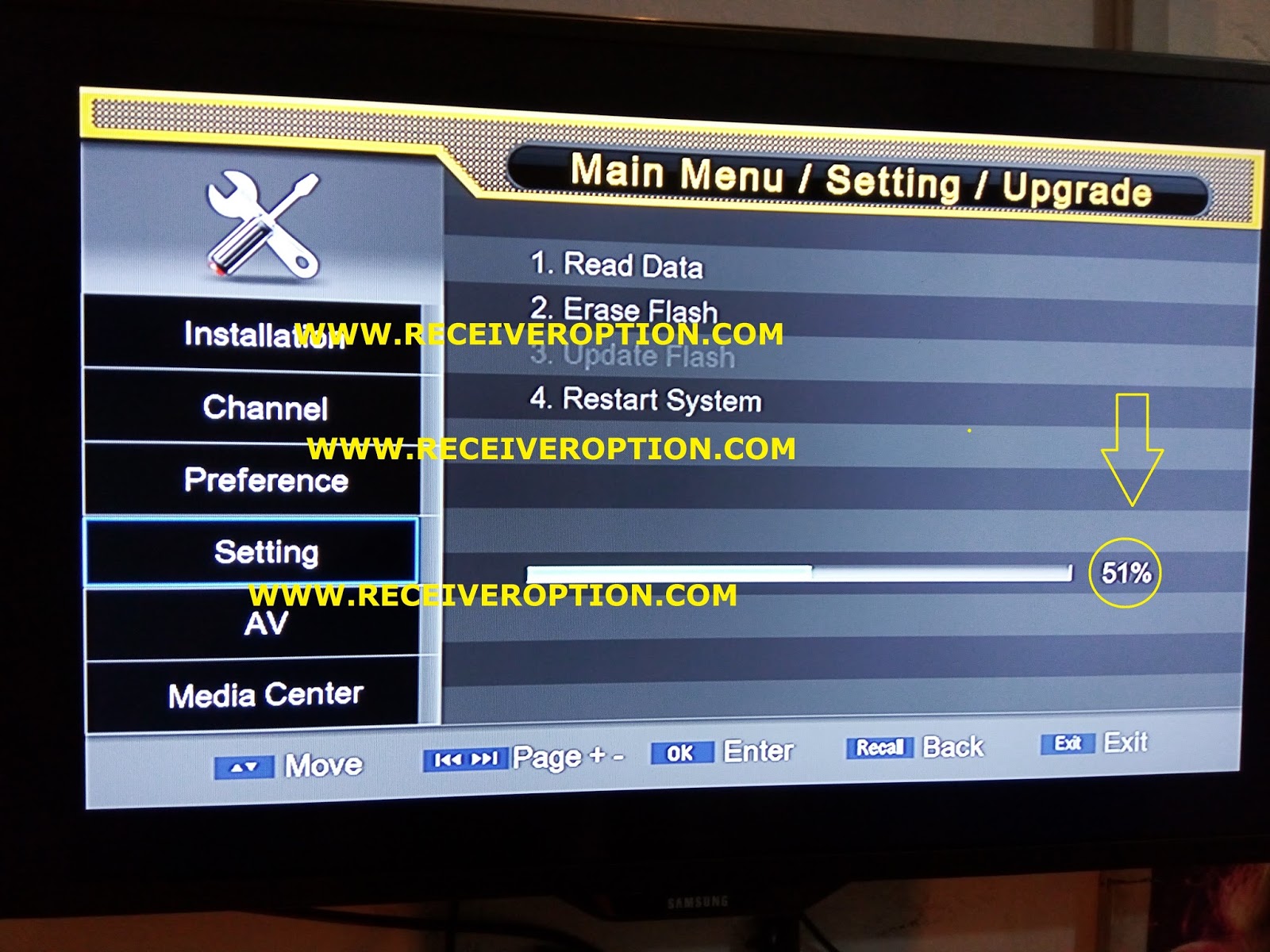 DIGITAL BOX MS-7888 HD RECEIVER POWERVU KEY NEW SOFTWARE - How To Enter ...