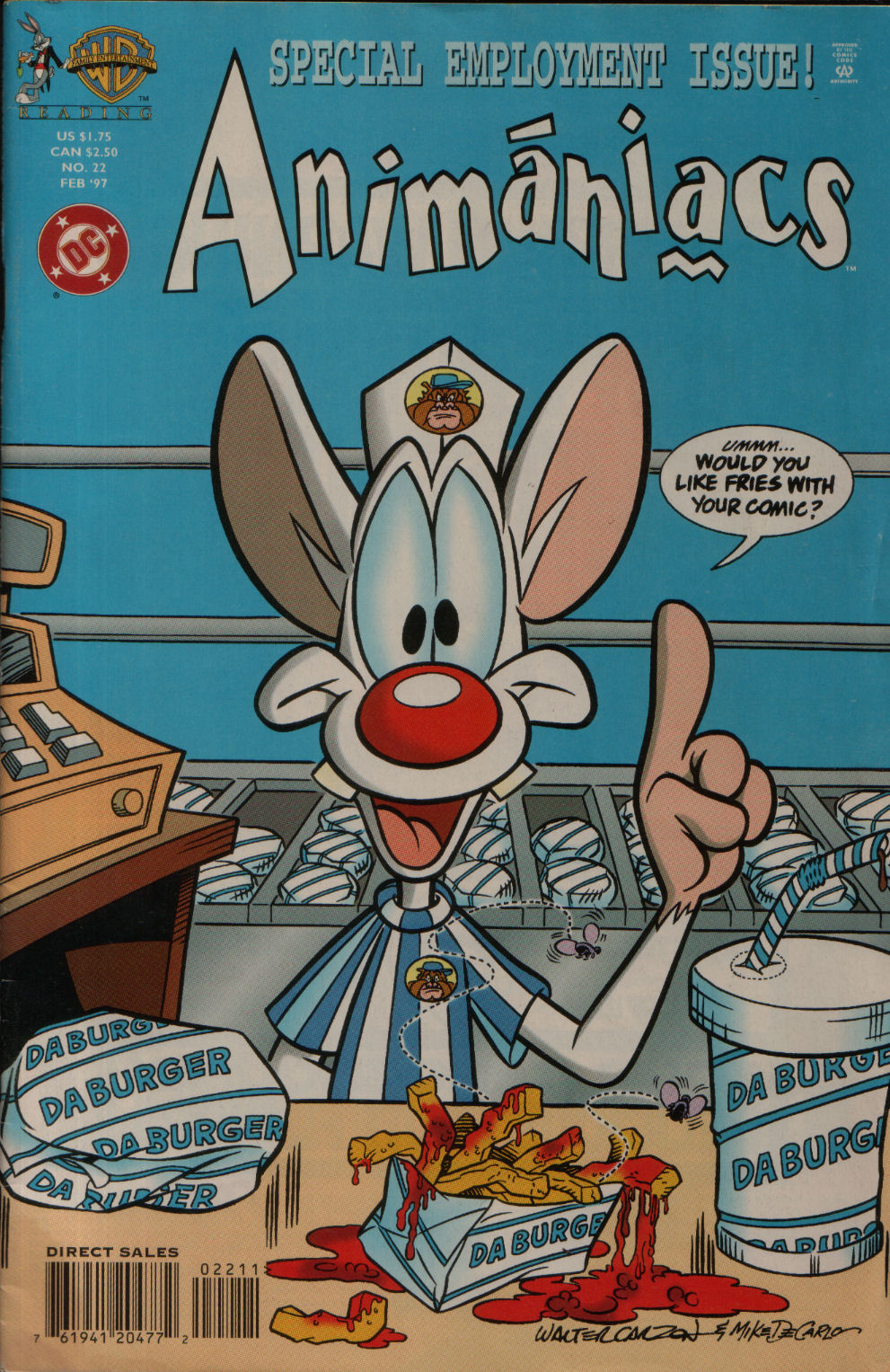 Read online Animaniacs comic -  Issue #22 - 1