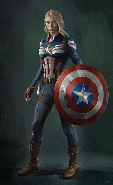Seduced By The New Captain America Fan Art