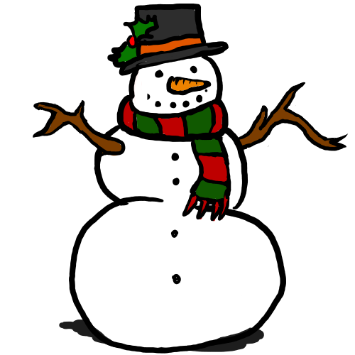 free animated snowman clipart - photo #15