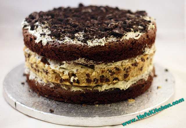 Slutty Brownie: Cake Edition ~ Hef's kitchen
