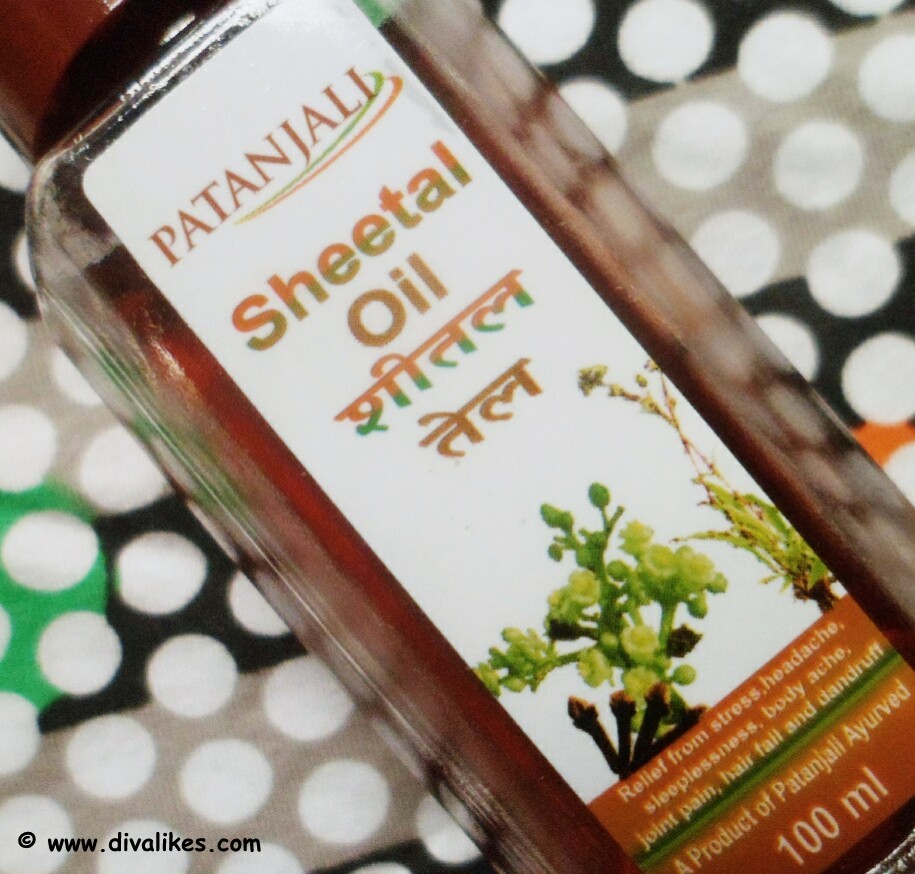 Patanjali Sheetal Oil Review Diva Likes