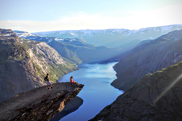 Język Trolla Norwegia Trolltunga