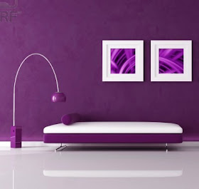 Ideas para decorar, diseñar y mejorar tu casa.: Salas Moradas