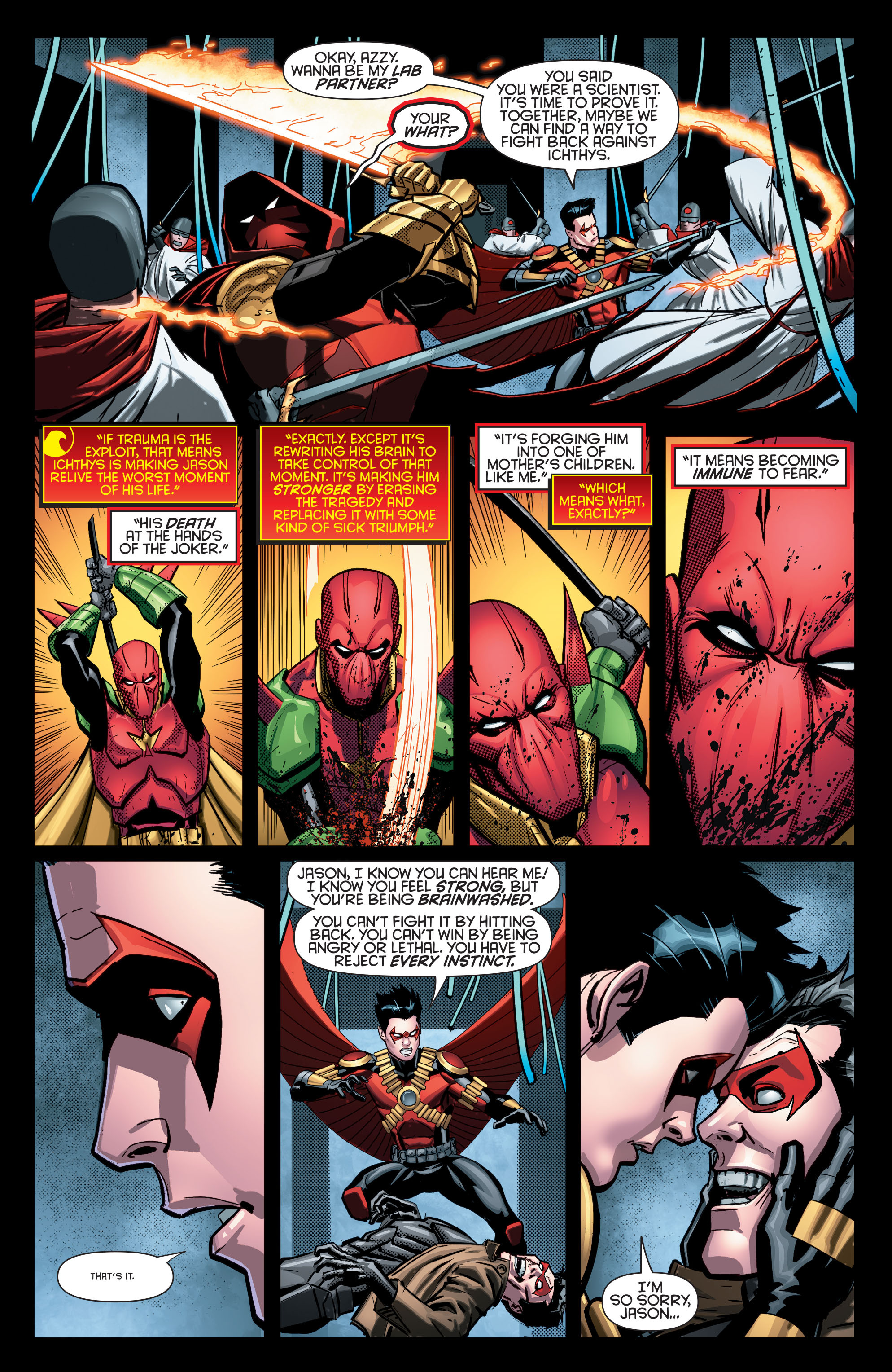 Read online Batman & Robin Eternal comic -  Issue #16 - 14