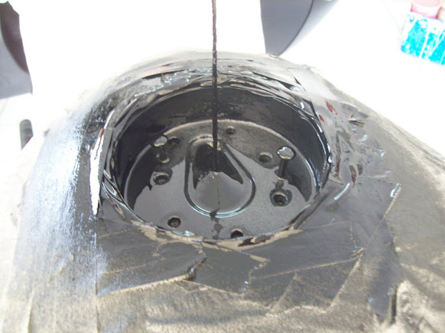 Mecanica oscura: Oxido en Ddeposito BMW R 1200 R