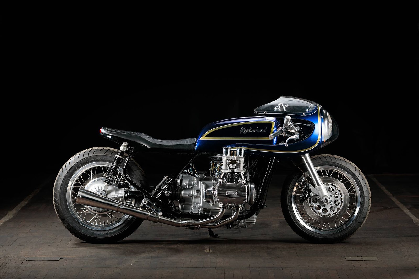 Honda Gl 1000 Blueberry Bomber Rocketgarage Cafe Racer Magazine