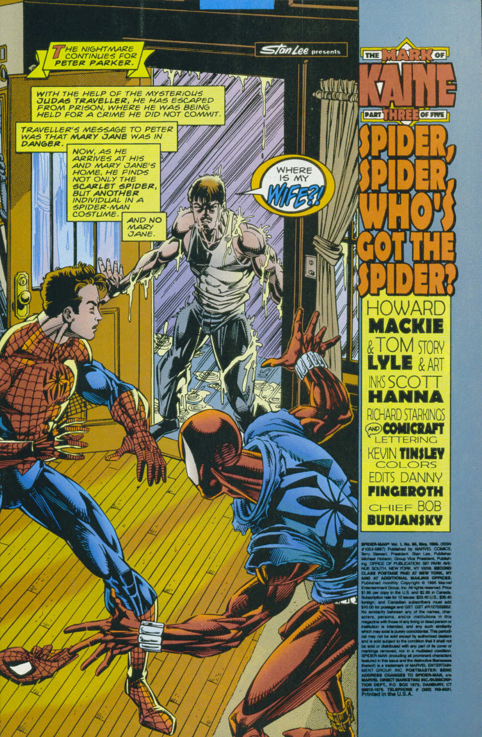 Read online Spider-Man (1990) comic -  Issue #58 - Spider, Spider, Who's Got The Spider - 2