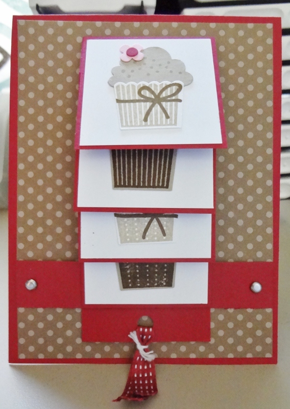 Beth's Paper Cuts WaterFall Card