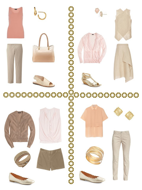 A Warm Summer Common Capsule Wardrobe, with Seashell Accents | The ...