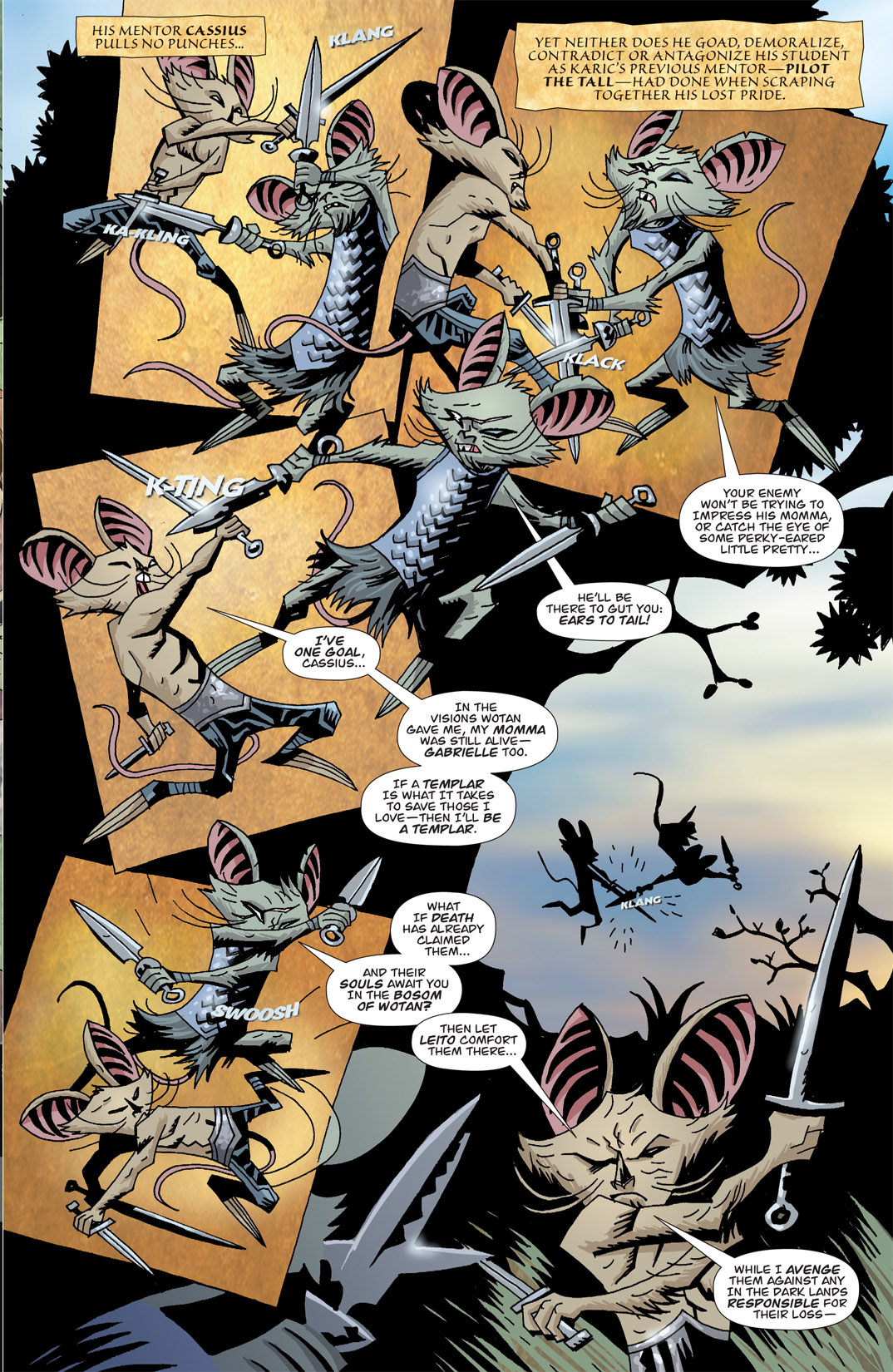 Read online The Mice Templar Volume 2: Destiny comic -  Issue #4 - 6