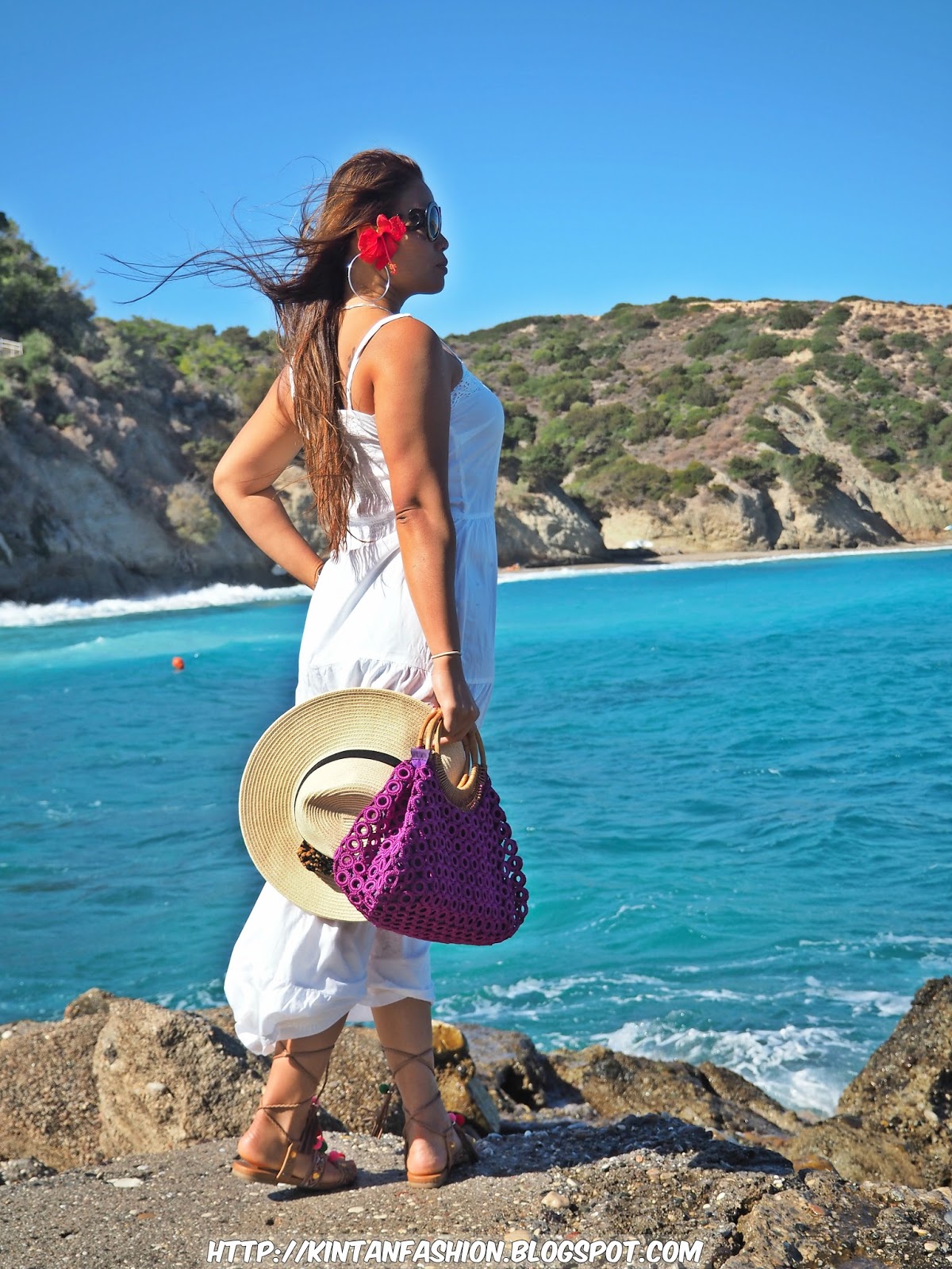 CRETE DAY 1 : A Fantastic Istron Bay and White Maxi | EuroAsia Fashion ...