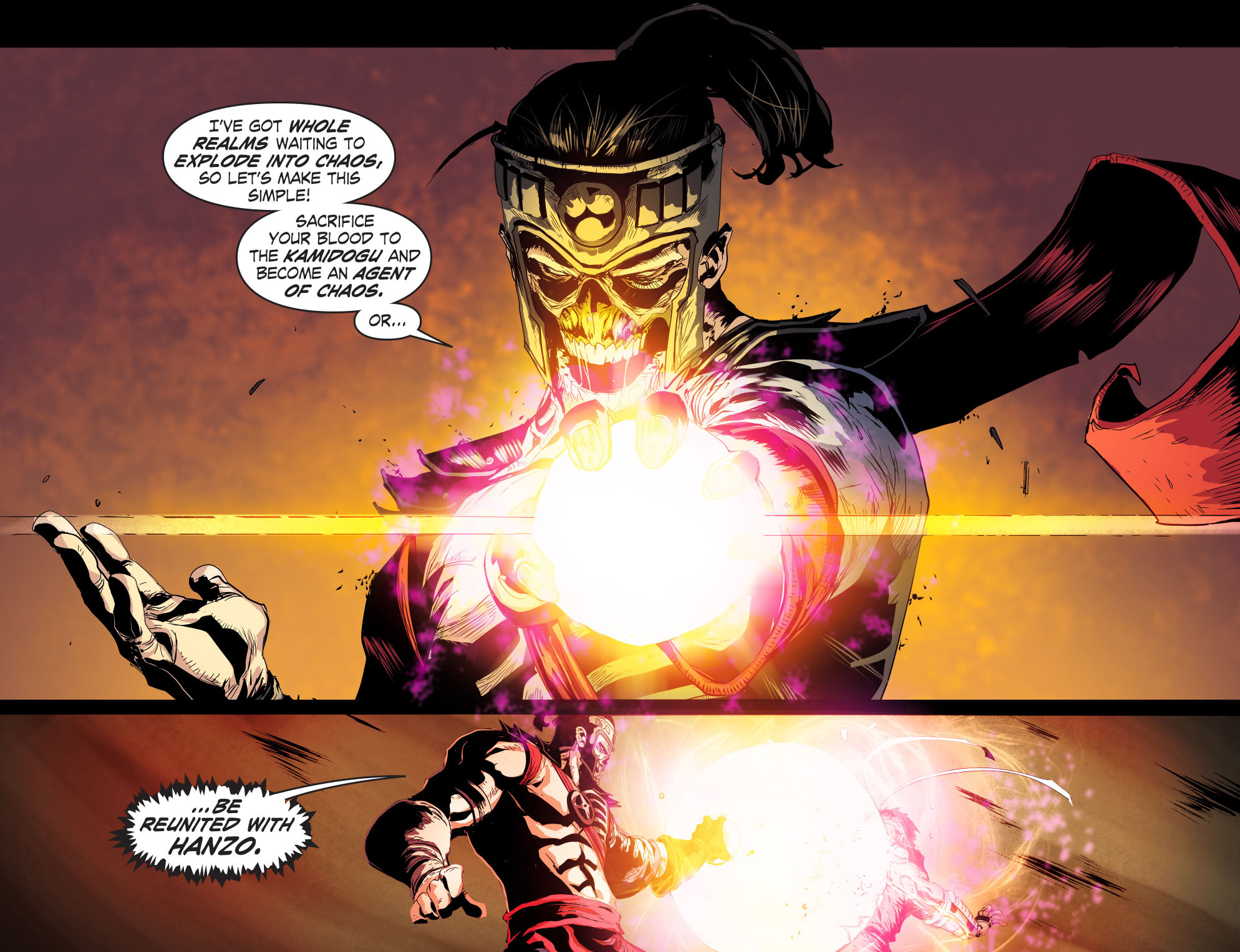 Read online Mortal Kombat X [I] comic -  Issue #31 - 21