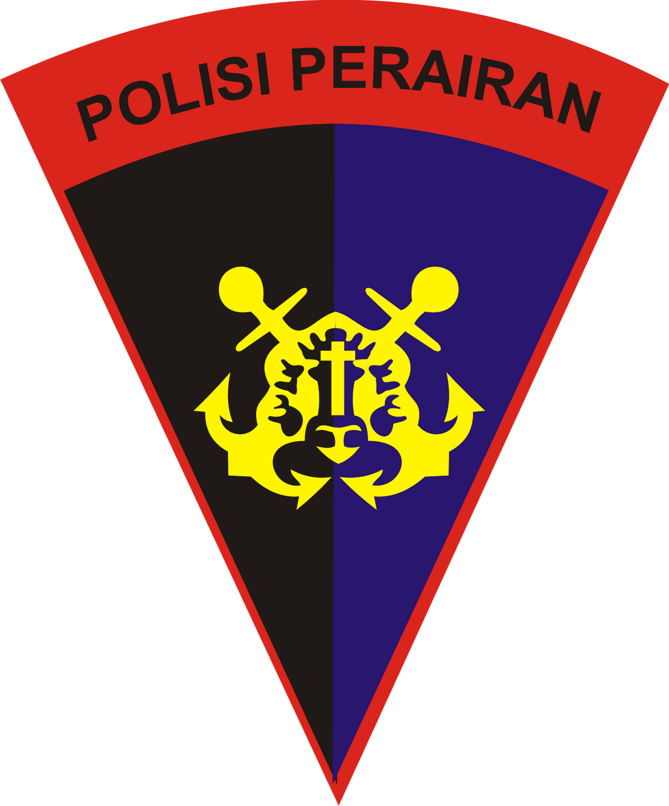 Logo Polisi Perairan Polair Indonesia Logo Lambang  