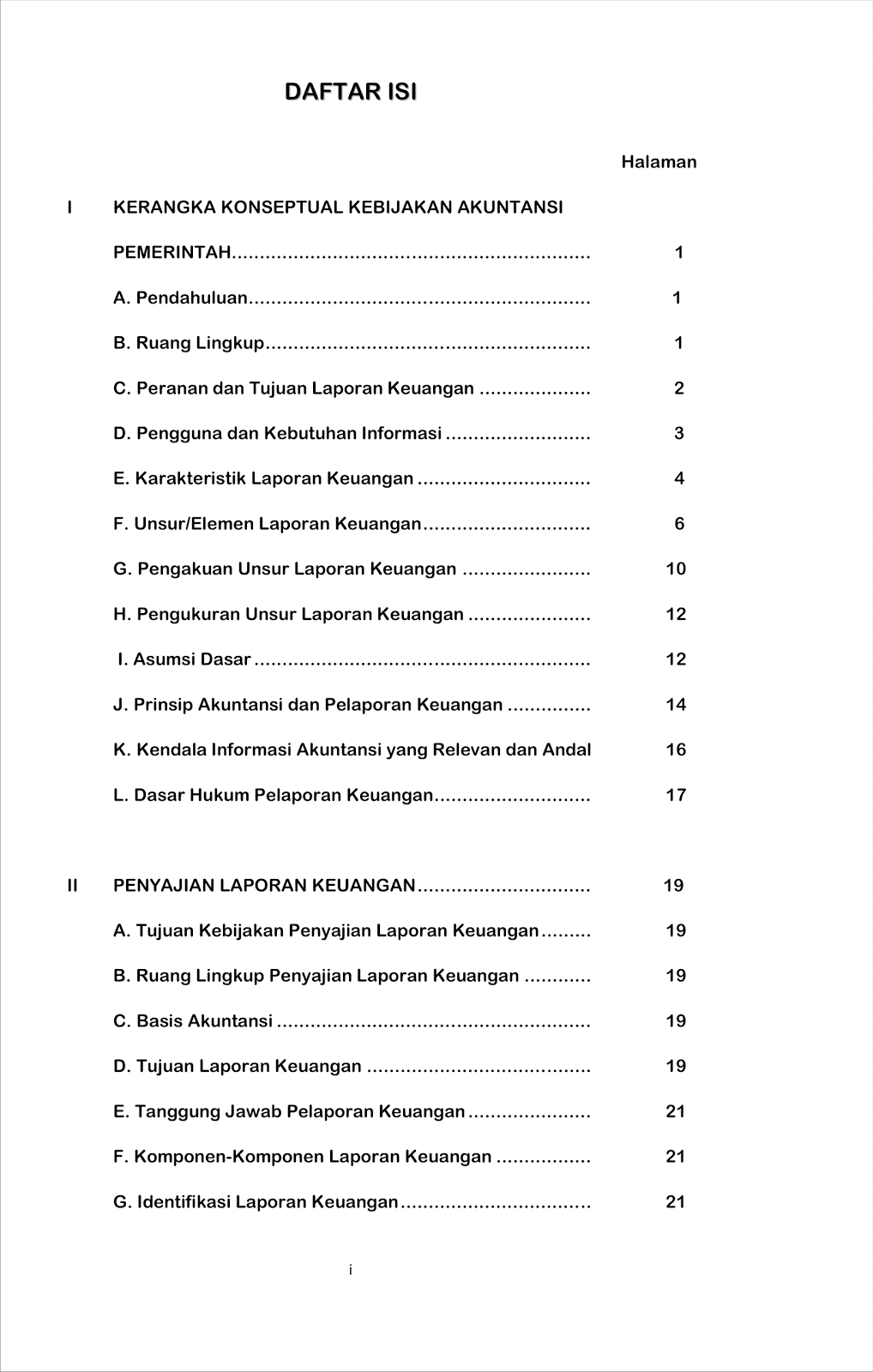 Contoh daftar isi makalah yang baik dan benar doc Contoh Daftar Isi Laporan Pkl - Wall Pressss