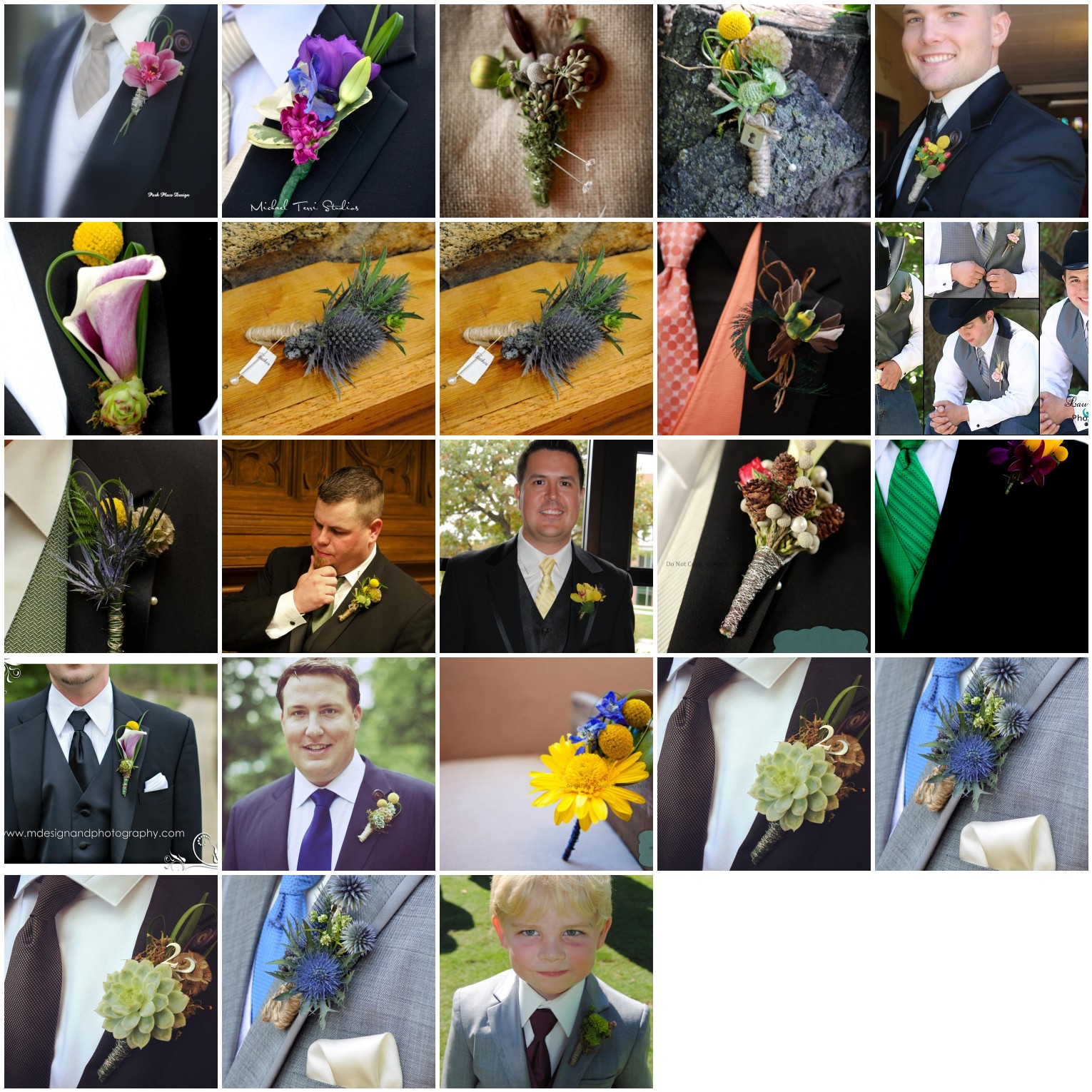 Trends in men's Lapel flowers