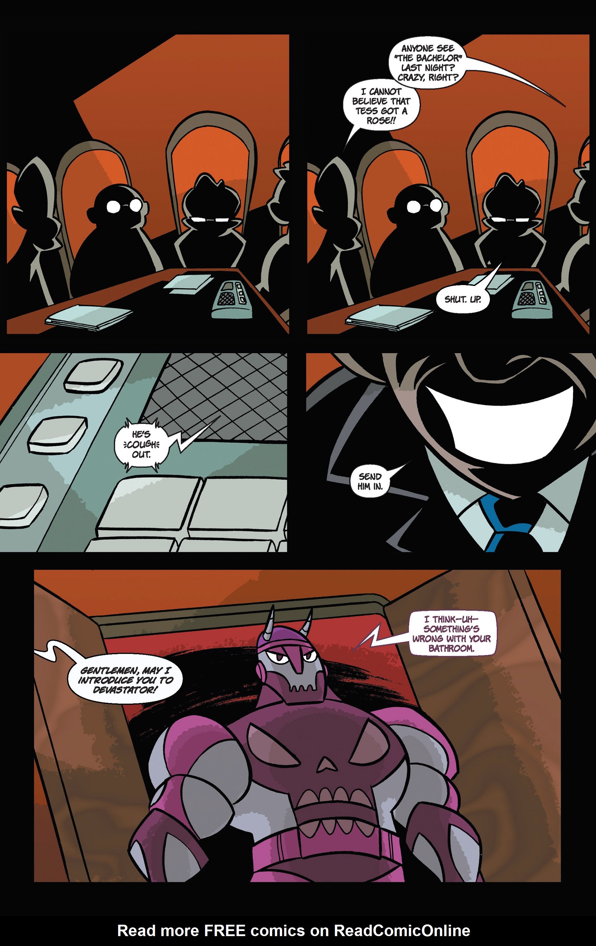 Read online Super Human Resources comic -  Issue #1 - 7