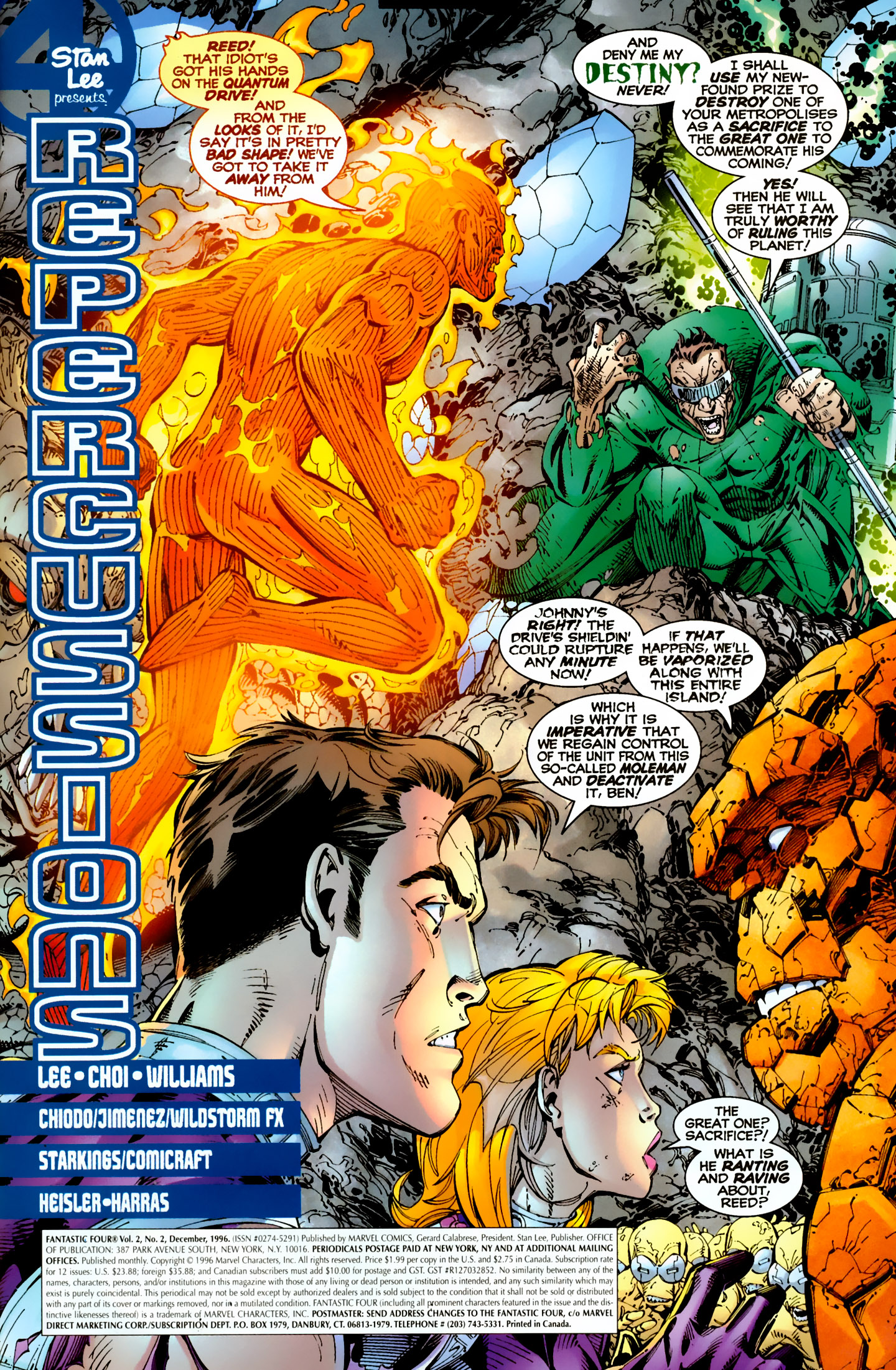 Read online Fantastic Four (1996) comic -  Issue #2 - 2