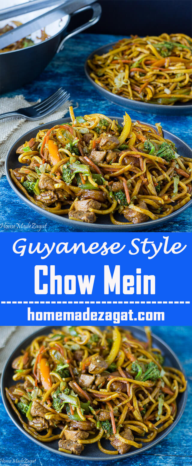 Chicken and Shrimp Chow Mein Guyanese Style Home Made Zagat