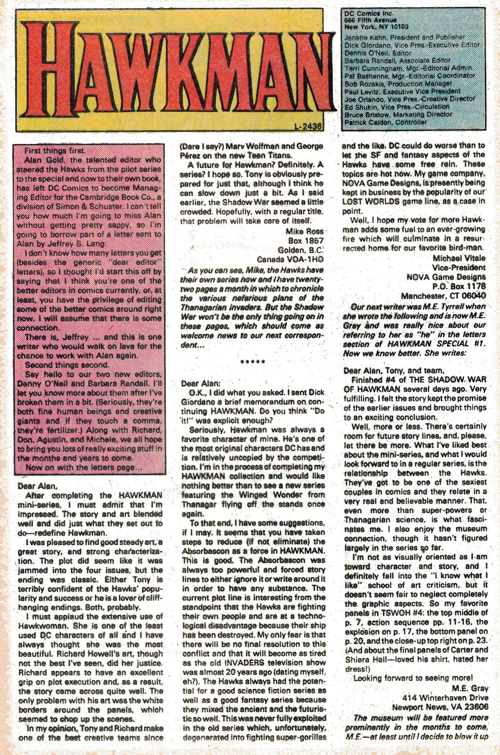 Read online Hawkman (1986) comic -  Issue #2 - 25