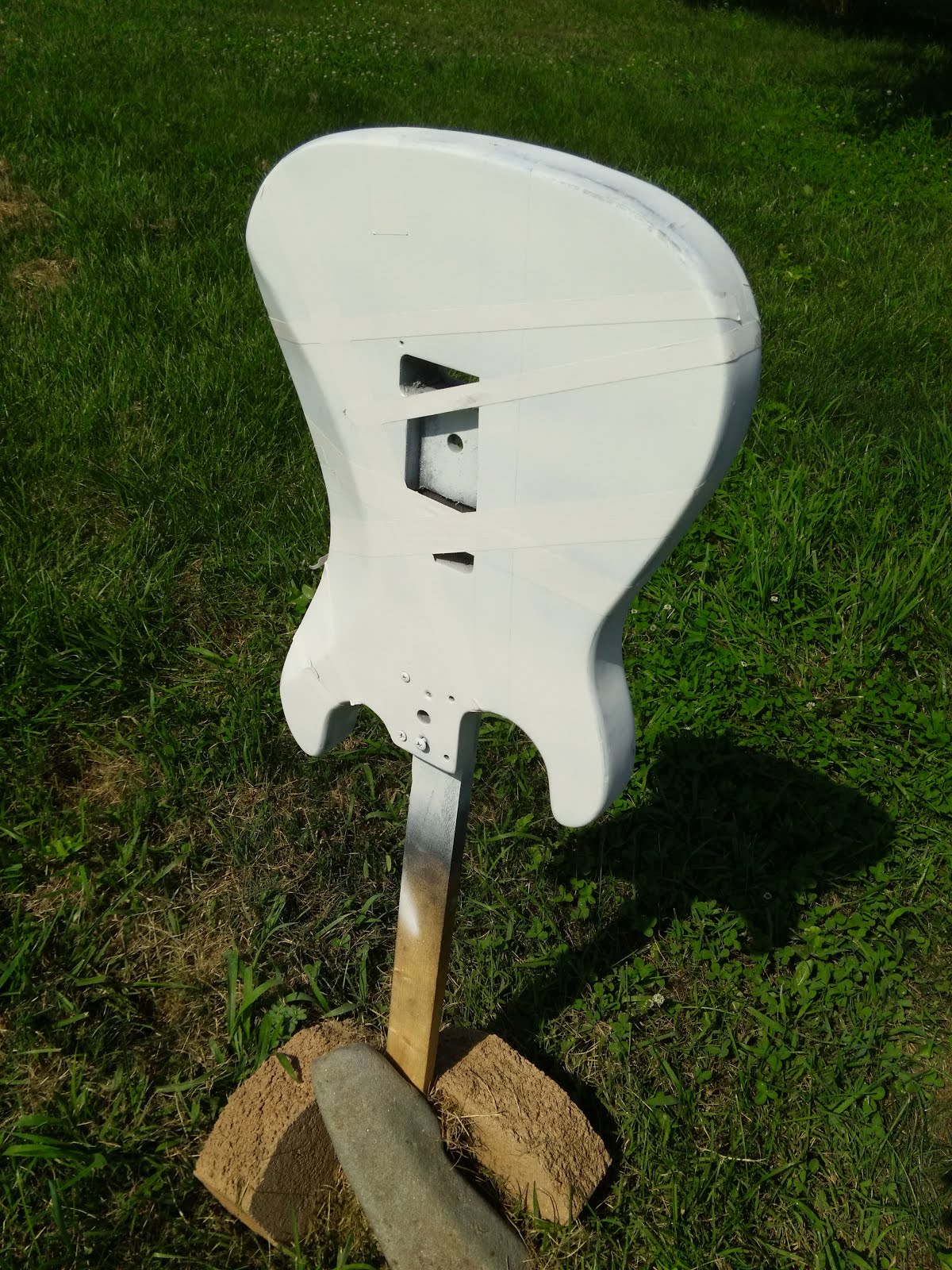 [Mattwins] How to Paint an Eddie Van Halen Frankenstrat Guitar