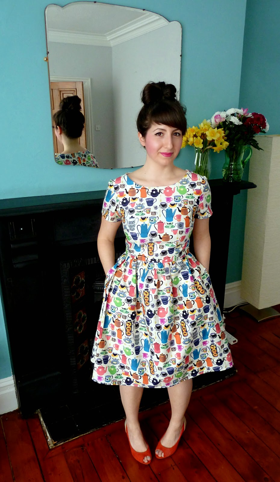 #sewdollyclackett Time for Tea Dress - A Stitching Odyssey