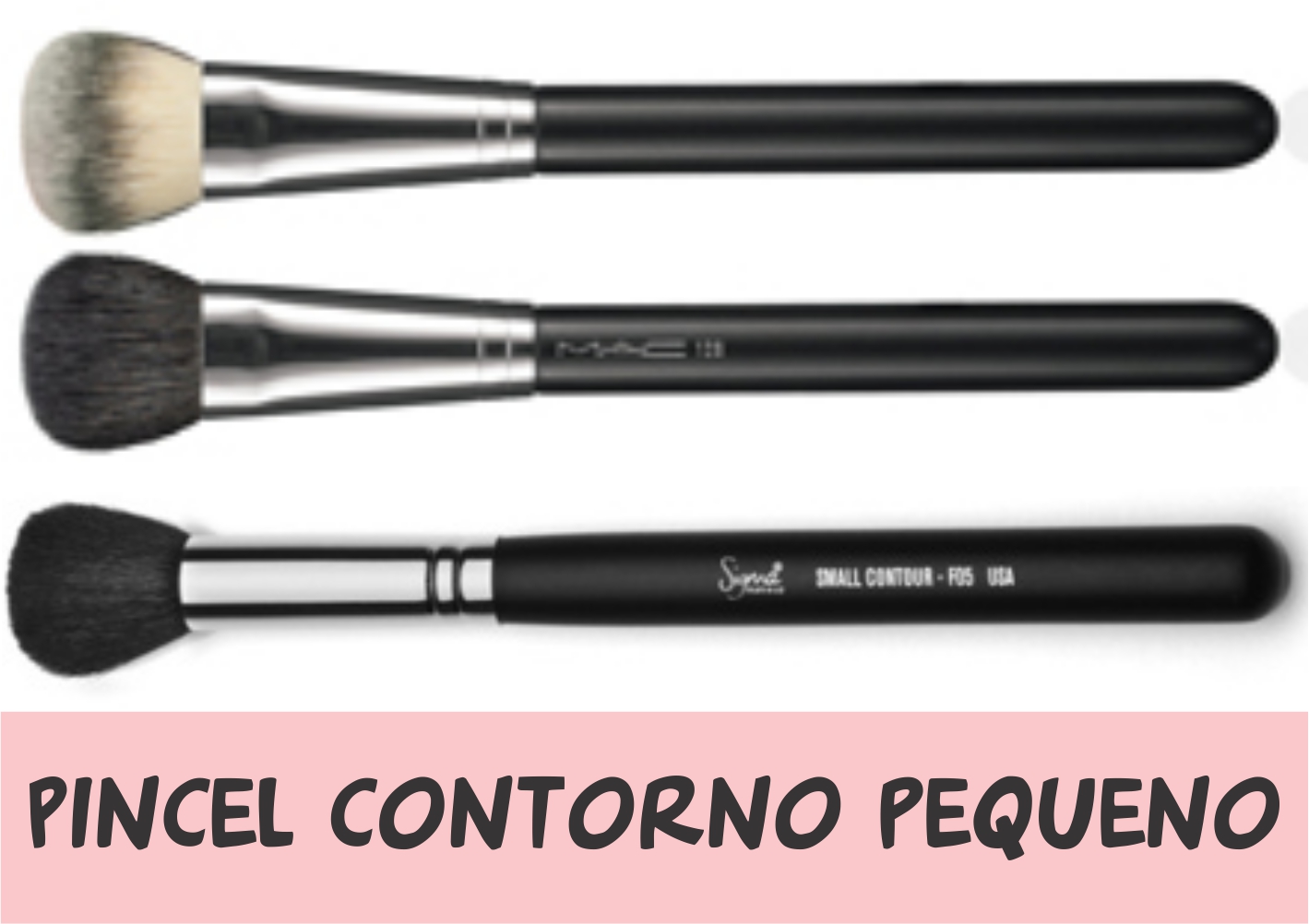 Pincel Para Contorno Do Rosto