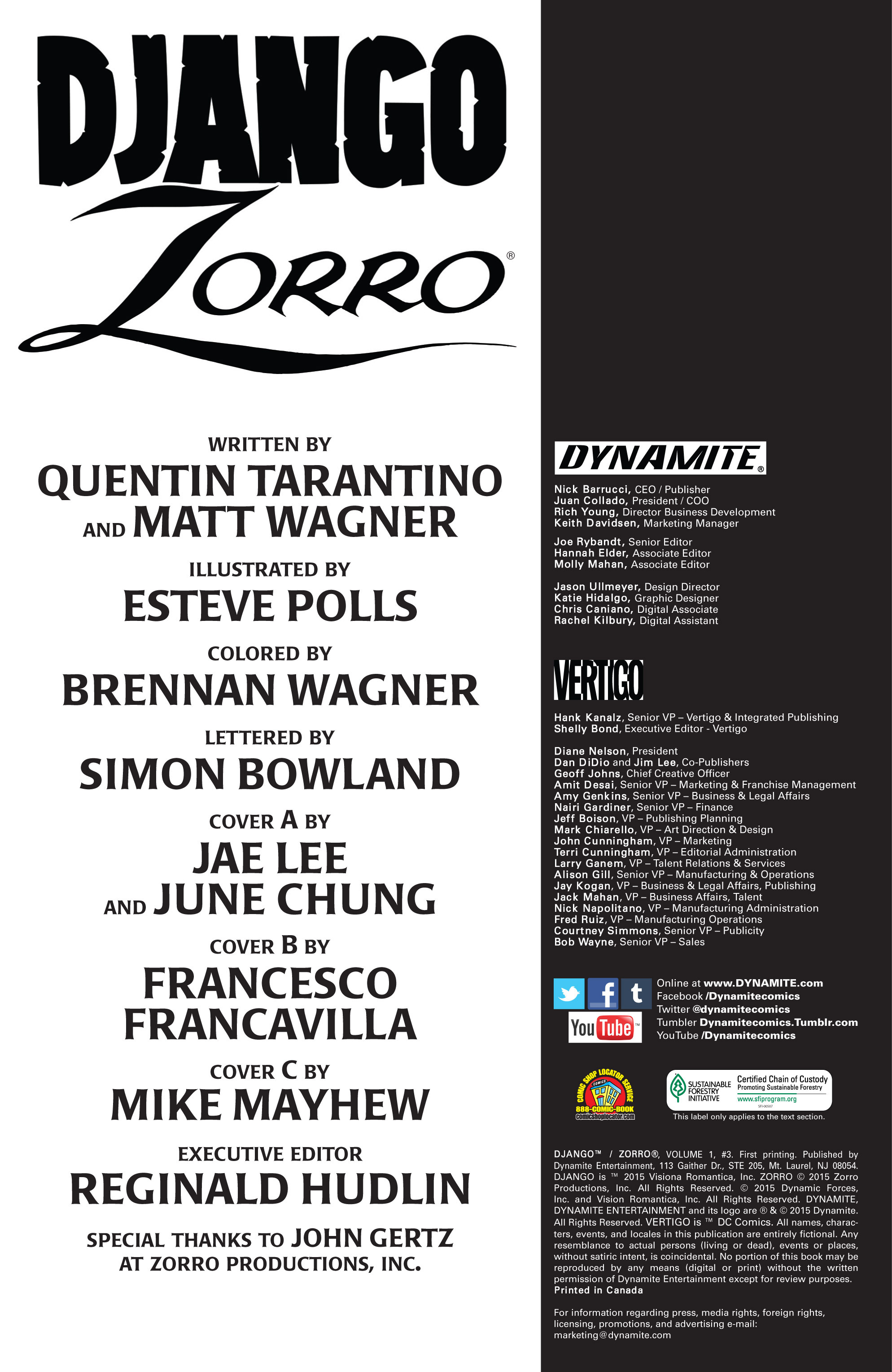 Read online Django/Zorro comic -  Issue #3 - 4