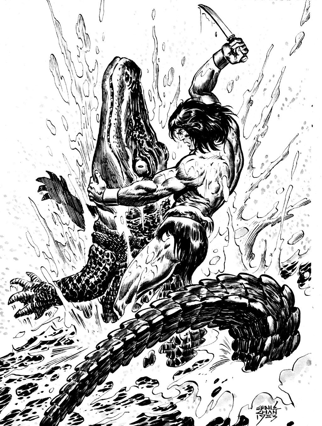 Read online The Savage Sword Of Conan comic -  Issue #92 - 60