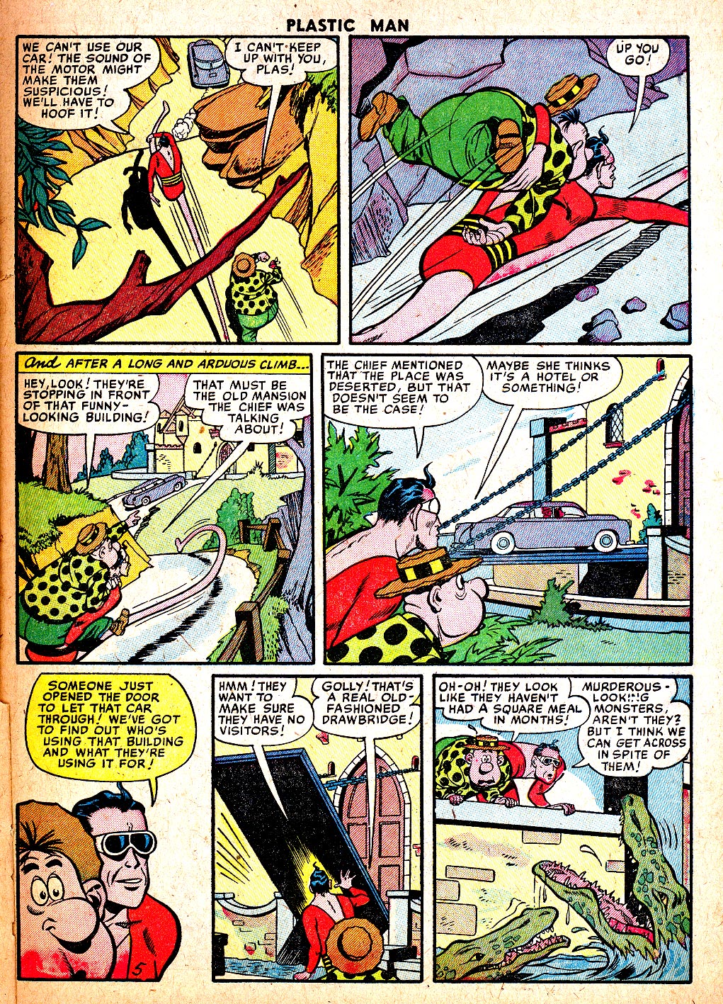 Read online Plastic Man (1943) comic -  Issue #53 - 27