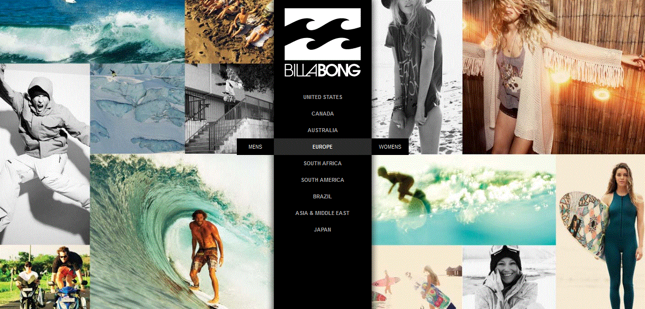 Billabong website Clearance