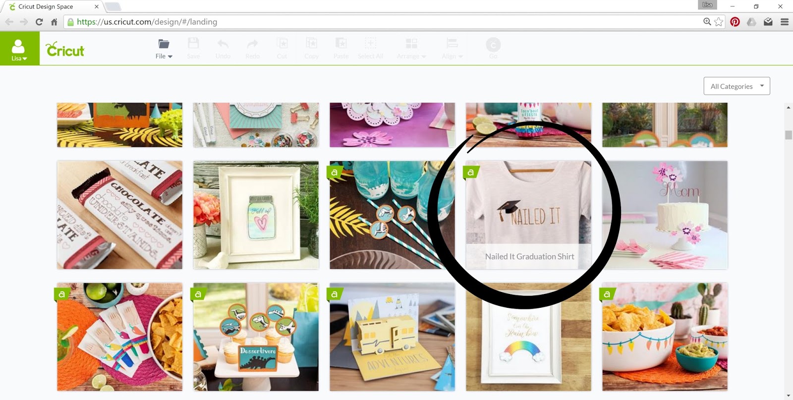 lisa is busy nerding graduation cards with the cricut explore make a graduation card