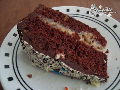 fudge layer cake