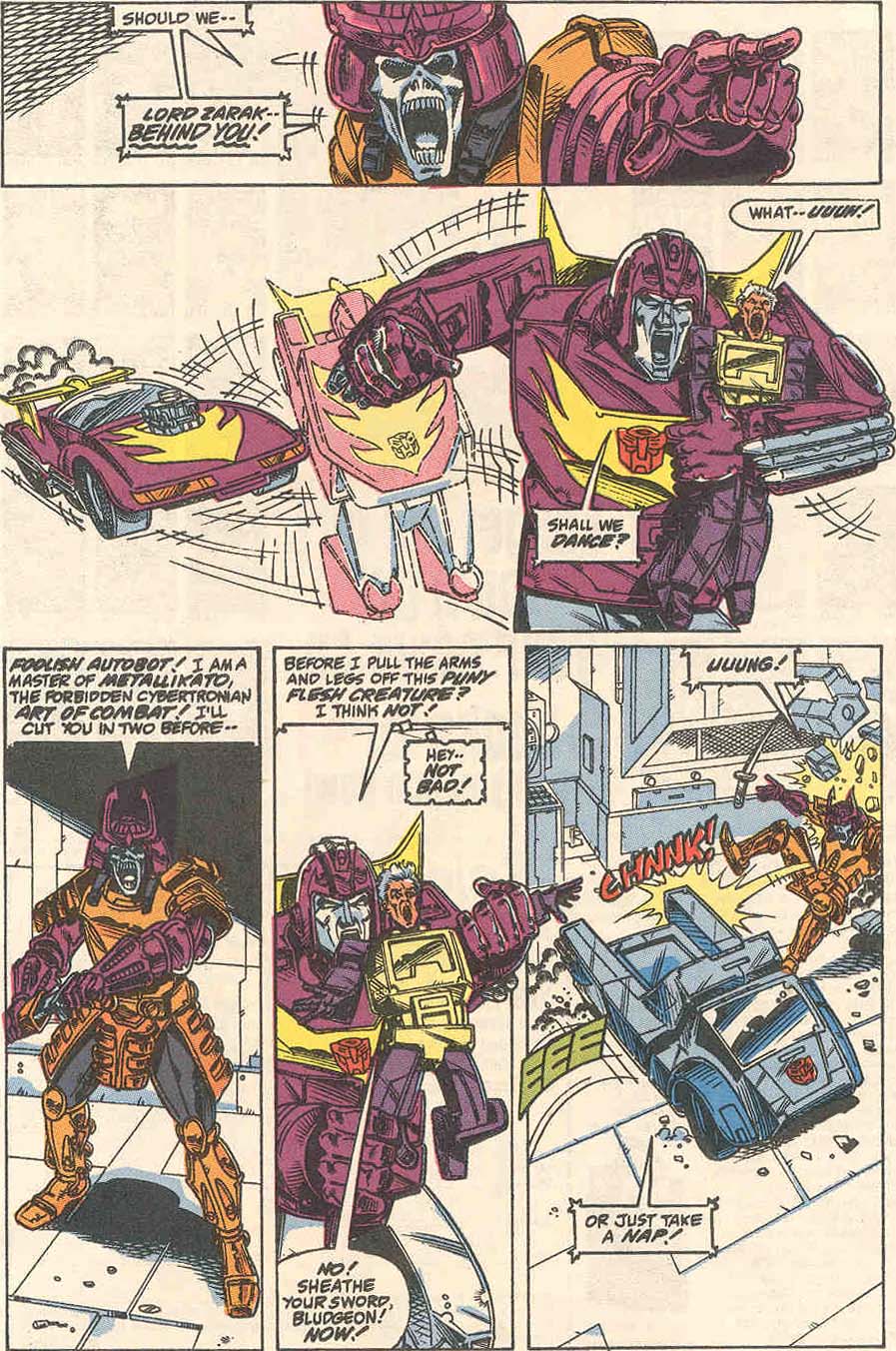 Read online The Transformers (1984) comic -  Issue #71 - 17