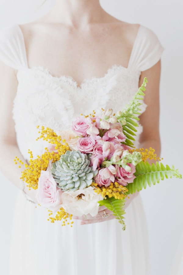 Ramos de Novia con Mimosas