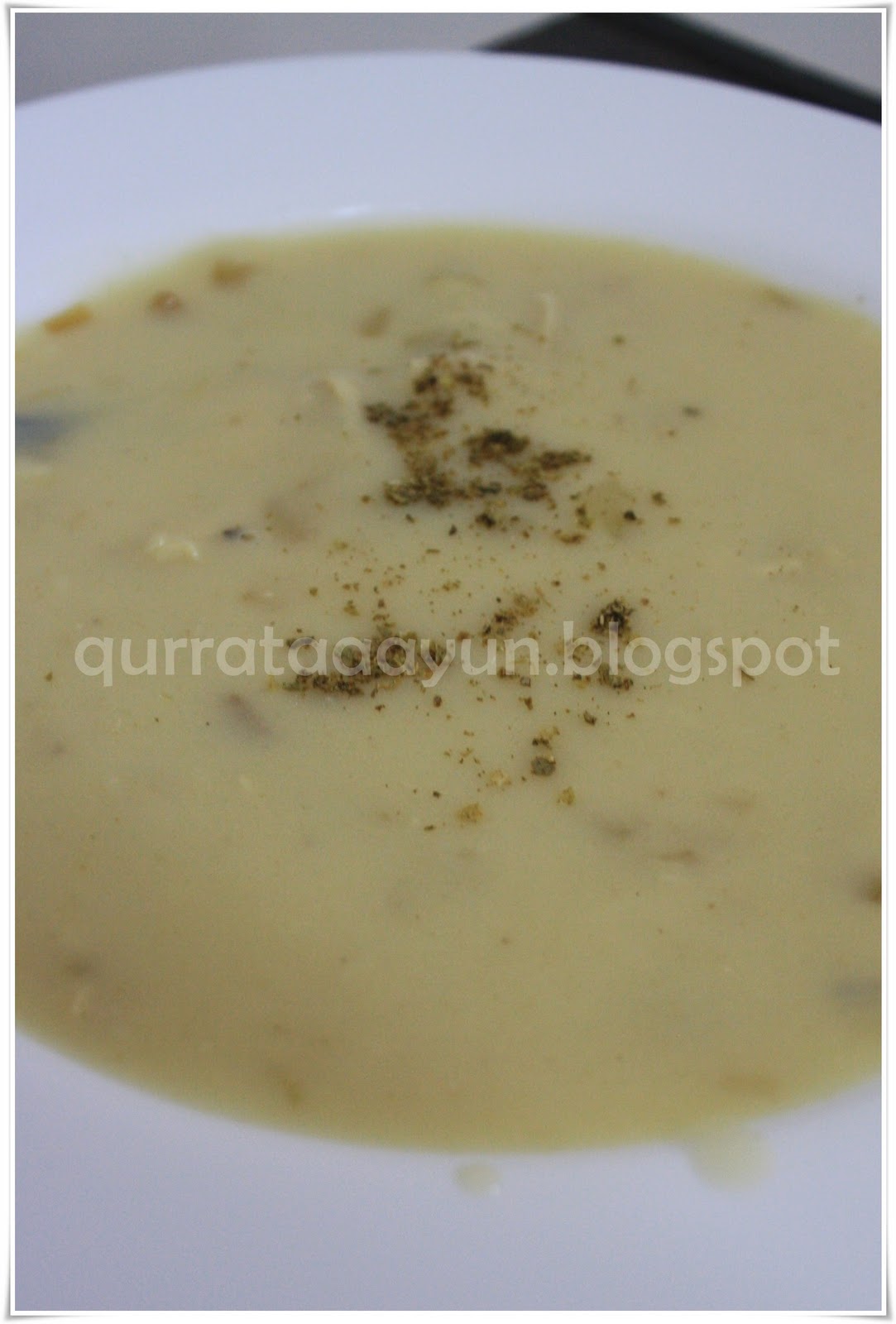 Life is a Constant Battle: Creamy Chicken Soup