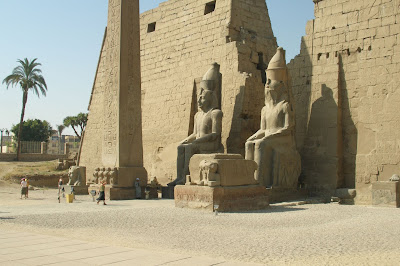 Luxor temple entrance, Egypt 